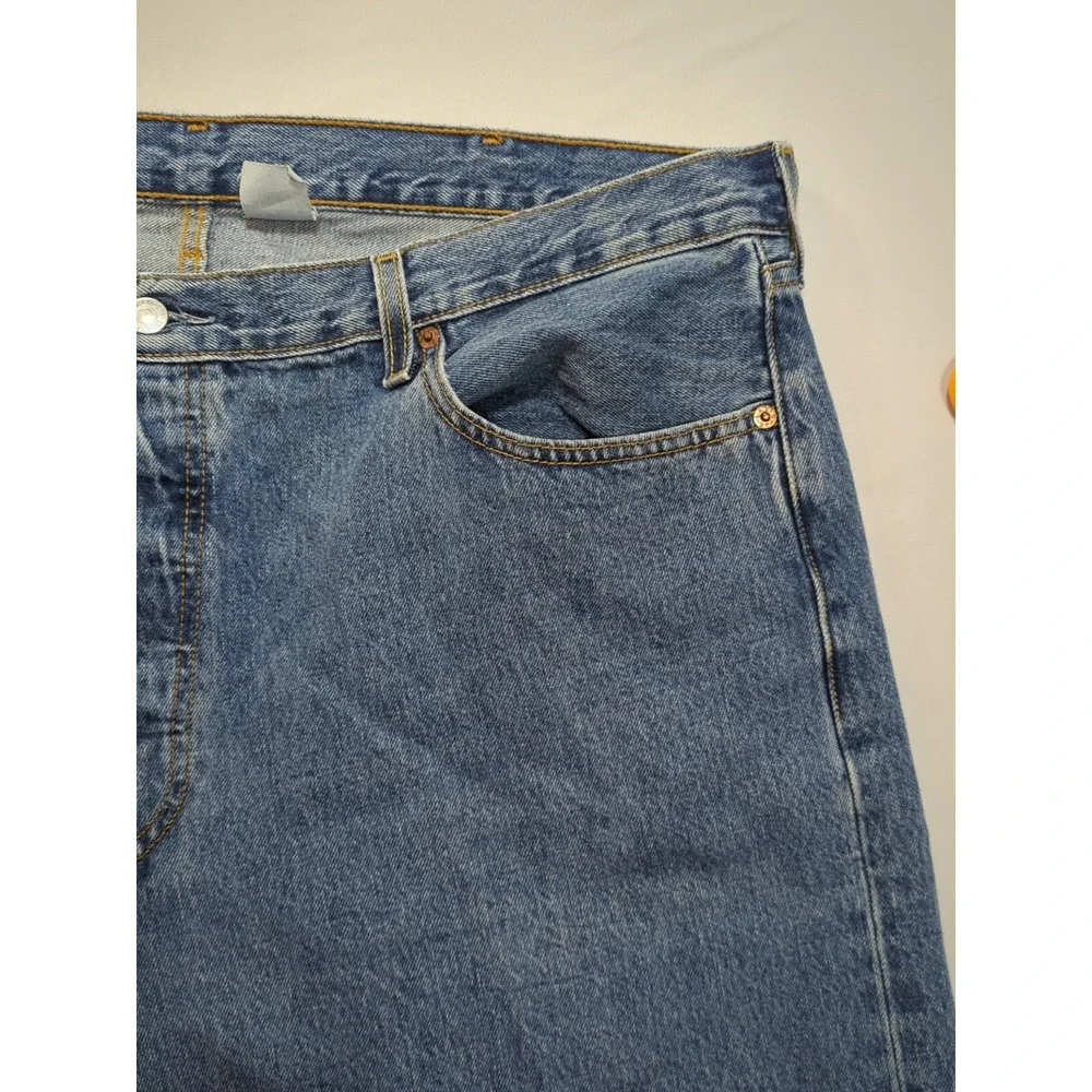 Vintage Levis‎ 501 Button Fly Denim Jeans 42x32 (40x30) 80s 90s pants 3# Button